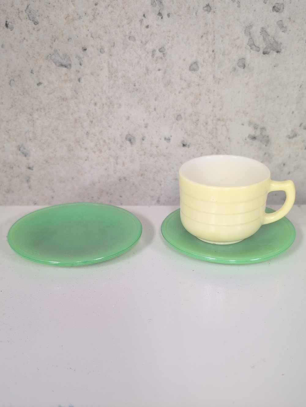 Vintage Hazel Atlas Moderntone Child's Tea Set 1950's